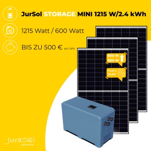 JurSol Storage Mini 1215 W / 2.4 kWh,Solplanet